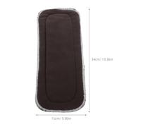 HOODANCOS 4 Piezas Unidades Absorbentes para Reutilizables de Microfibra y Bambú de Secado Rápido y Alta Absorción para Niña Portátiles y Transpirables