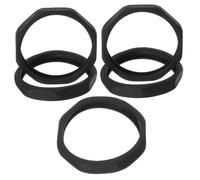 HOODANCOS 5 piezas Anillos Antideslizantes para Micrófono Ktv Protección contra Golpes Anillos Anticaída para Micrófonos de Mano Accesorios para Actuaciones y Conferencias
