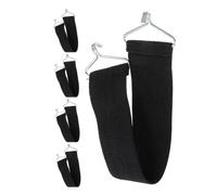 HOODANCOS 5 Piezas Cinturones Reforzados para Sillas Lounge Negro Anticrack Correas Resistentes para Refuerzo y Aumento de Capacidad Carga para Sillas Plegables