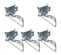 HOODANCOS 5 Piezas Clip Metálico para Billetes de Caja Registradora, Inserto de Repuesto para Cajón, Pack de Resorte, Compatible Bandejas Comercio y Tienda