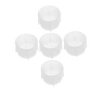 HOODANCOS 5 piezas Filtro de Entrada de Agua para Lavadora Plástico Malla Resistente Recambio Lavadoras Compatible Fácil Instalación y Protección Eficaz