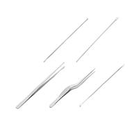 HOODANCOS 5 piezas Kit Removedor Cera Oído Inoxidable Seguro y Cómodo Limpiador Cerumen Compacto y Portátil para Adultos Cuidado Delicado Canal Auditivo