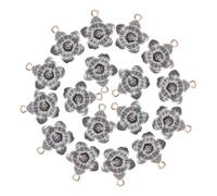 HOODANCOS 50 Piezas Colgantes de Flores de Aleación para Joyería Diy Accesorios Sakura Decoraciones de Joyas para Collares