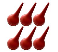 HOODANCOS 6 Piezas de Bulbo Auricular de Succión de Goma para Nariz de Bebés, Removedor de Polvo y Aspiradora Suave para Limpieza Segura y Efectiva
