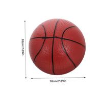 HOODANCOS 6 Piezas Mini Balones de Baloncesto para Pequeño y para Manos Pequeñas Incluye Bomba Regalos y Decoraciones para Fiestas Infantiles Interiores