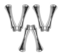 HOODANCOS 6 Soportes para Tijeras de Peluquería Doméstica de Acero Inoxidable Descanso de Tijera Decorativo en Forma de Barra 30 MM Accesorio Antirruido para Corte de Cabello Pack de 6