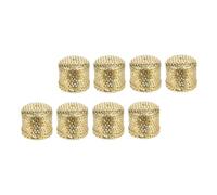 HOODANCOS 8 Cajas de Moxibustión Antiescaldaduras de Cobre Dorado para Mantener la Belleza y Conservar la Juventud Soportes para Quemadores de Moxa Ideales para Uso Hogar