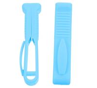 HOODANCOS Abridor de Ampollas de Plástico Azul, Paquete de 2 Unidades, Diseño Seguro y Fácil de Usar para Profesionales Médicos en Botellas de Vidrio