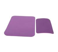 HOODANCOS Alfombrillas Antivibración para Máquina de Coser 2 Piezas Tpe Antideslizantes Moradas Cojines Estabilizadores para Pedal Reducción de Ruido y Vibraciones Accesorio para Costura