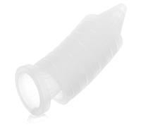 HOODANCOS Alimentador de Cono para Peces y Gusanos Rojos Ventosa Removible, Comedero Plástico Flotante para Acuario, Paquete de 10 Piezas Color Aleatorio