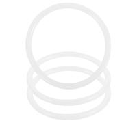 HOODANCOS Anillos Tóricos de Goma para Cuencos 3 Piezas 9,5 Cm - Cojines Antideslizantes para Cuencos Musicales, Accesorios Duraderos para Meditación y Yoga