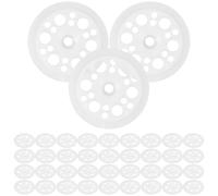 HOODANCOS Arandelas Planas de Plástico de 45 Mm de Polipropileno, 200 Piezas para Distribución de Carga, Fijación y Soporte de Paneles Rígidos de Espuma, Lavadoras Pequeñas para Tornillos