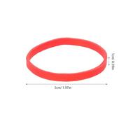 HOODANCOS Bandas Elásticas Rojas Resistentes Alta Elasticidad para Oficina Cocina Camping Organización y Proyectos Creativos