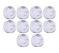 HOODANCOS Bandejas de Aluminio Desechables Alta Resistencia al Calor y Prevención de Humedad 10 Piezas para Horno Ideales para Camping al Aire Libre y Cocina Diaria