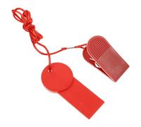 HOODANCOS Bloqueo de Seguridad Magnético para Cinta de Correr Rojo Llave de Arranque Rápida en Abs para Uso en Fitness y Entornos Comerciales