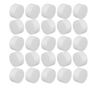 HOODANCOS Bloques de Espuma Redondos Blancos Cilindros de Espuma Educativa 30 Piezas Fáciles de Cortar para Manualidades y Esculturas para Proyectos Escolares y Arte