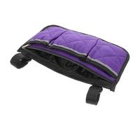 HOODANCOS Bolsa Colgante Lateral para Silla de Ruedas para Reposabrazos Plegables Multibolsillos con Soporte para Tazas para Adultos Mayores y Movilidad