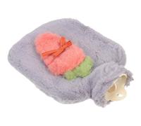 HOODANCOS Bolsa de Agua Caliente Reutilizable Funda de Pvc y Piel Sintética, Diseño Adorable, Mantiene el Calor para Invierno Frío y Calentador de Manos Cómodo