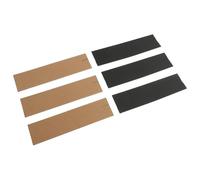 HOODANCOS Bolsa de Papel Kraft Plegable para Bolígrafos Ventana, Color Negro y Kraft, 30 Unidades Surtidas, Estuche Ligero para Oficina, Escuela y Uso Diario Estilo Estilo Aleatorio