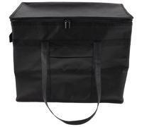 HOODANCOS Bolsa Térmica Grande de Compras Aislamiento Bolsa de Comida Reutilizable de Tela No Tejida Aluminio Asa Portátil y Bolsillo Frontal y Alimentos