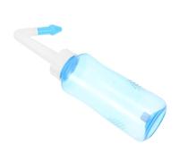 HOODANCOS Botella de Enjuague Nasal Portátil de 300ml para Adultos Flujo de Agua Ajustable y Material Pp para Aliviar Problemas Nasales