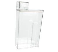 HOODANCOS Botella Sub Transparente de Pet para Almacenamiento de Detergente en Polvo, Gran Capacidad y Tapa Escala Clara, Práctica para Uso Doméstico y Transporte Cómodo