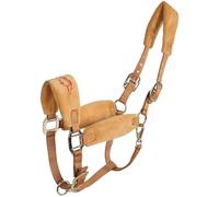 HOODANCOS Cabestro Ajustable con Acolchado para Caballos Cabezada Portátil para Entrenamiento Carreras y Exhibiciones Equipo de Equitación Amarillo