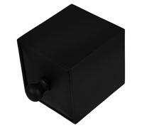 HOODANCOS Caja de Almacenamiento para de y Palillos de Dientes Estuche de Mate Negro Organizador Compacto para Accesorios Pequeños en Uso Diario Doméstico