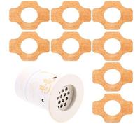 HOODANCOS Caja de Moxibustión Portátil Blanca 60 Adhesivos Resistentes para Moxa Cinta Ergonómica Antideslizante para Terapia de Moxibustión en Casa y Viajes