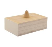HOODANCOS Caja de Resonancia para Diapasones de Madera de Amplificador de Vibración para Relajación Sonora Apoyo Pruebas de Audición y Estudio de Vibraciones Acústicas Casa o Terapias