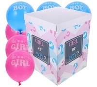 HOODANCOS Caja para Revelar el del Ñiño Globos para Shower y Decoración Fiesta Revelación Género