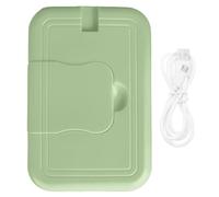 HOODANCOS Calentador de Toallitas Húmedas para Niña Dispensador Portátil con Temperatura Constante Diseño Seguro y Compatible Marcas para Mantener Toallas Suaves y Protegidas