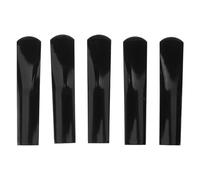 HOODANCOS Cañas para Saxofón Alto de Resina 25 Dureza 5 Unidades Diseño Anti-Moho Accesorios para Saxofonistas Principiantes y Estudiantes Compatibles Saxofón Bemol Uso para Práctica