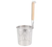 HOODANCOS Cedazo de Fideos de Acero Inoxidable Colador Fino para Aceite, Cuchara Ranurada Resistente y Fácil Almacenamiento, Adecuado para Cocinar y Freír