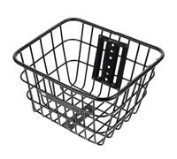 HOODANCOS Cesta Colgante Plegable para Bicicleta de Hierro Cesta Delantera Amplia para Manillar Accesorio Ciclismo Exterior Adecuado para Paseos y Transporte Ligero