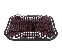 HOODANCOS Cojín de Asiento de Verano para Coche y Oficina Tapete de Madera Ventilado Masajeador Funda Resistente y Fácil de Limpiar Compatible con Camiones y Sillas de Sofá