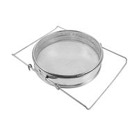 HOODANCOS Colador Extractor de Miel para Apicultura de Acero Inoxidable, Filtro Doble Malla Fina Reutilizable, Cedazo para Filtrado de Miel y Jugos, Herramienta Profesional para Uso