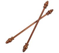 HOODANCOS Colgador de Cuadros de Madera Natural para Pósteres y Rollos Decorativos Varilla de Madera Ligera y Resistente para Colgar Carteles Marco Retro Adecuado para Decoración del