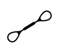 HOODANCOS Cordón de Silicona Negro para Trompeta Compacto y Extensible, Accesorio Práctico para Trompetistas en Uso Profesional y Ensayo