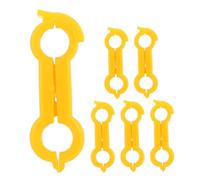 HOODANCOS Corrector de Patas para Pájaros Pequeños y Loros, Aparato Ortopédico de Alineación Ligero, 6 Unidades, para Rehabilitación y Cuidado Doméstico de Cacatúas y Periquitos