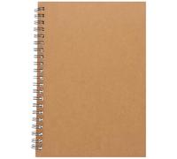 HOODANCOS Cuaderno Planificador Semanal de Papel Tapa de Kraft, Organizador de Agenda Portátil para Gestión, Bloc de Notas para Estudiantes y Oficina, Planificador Académico Trimestral