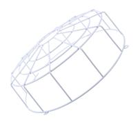 HOODANCOS Cubierta Claro Redonda Hierro Cúpula de Color, para Lámpara de | Protección contra Polvo y Fuego, Instalación Sencilla, Acabado Pintado al Horno, para Cajas y Rociadores