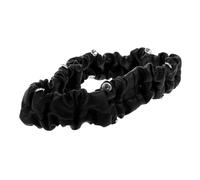 HOODANCOS Cubierta Protectora de Espejo Retrovisor para Coche, Accesorio Interior de Cuero Pu Cristales Brillantes, Protector de Borde Resistente a Arañazos, Decoración Automotriz Elegante