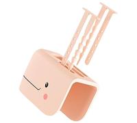 HOODANCOS Cubre Grifo para Bañera de Niña Forma de Protector de Seguridad para Grifos Diseño Divertido y de Instalar para Niñas Color Melocotón