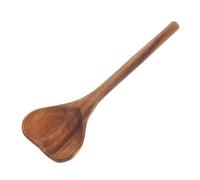 HOODANCOS Cuchara de Madera en Forma de Corazón 18X5 CM de Acacia Reutilizable y Multiusos para Mezclar Servir Miel y Postre Utensilio Cocina Adecuado para Café Té y Sopas