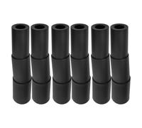 HOODANCOS de Cubierta de Pistón Hidráulico Manguito Antideslizante de Plástico 6 Piezas Accesorio de Reparación Funcional y Duradero para Silla de Oficina para Varilla