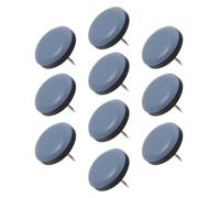 HOODANCOS Deslizador de Muebles con Clavos 10 Piezas, Protector de Suelo Antideslizante para Patas de Mesa y sillas, Accesorio práctico para Muebles del hogar