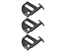 HOODANCOS Destalonadora de Neumáticos Manual 3 Piezas Negra, Herramienta Portátil para Montaje y Cambio de Ruedas, Abrazadera Compatible para Motos y Coches, Kit Reparación Automotor