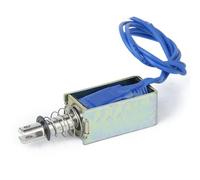 HOODANCOS Electroimán de Planta Experimental y Máquina Elevación Eléctrico de 12 V Modelo Zye1-0530 , Imán de Retención Compacto y Potente con Cables de Conexión de Color Color Aleatorio