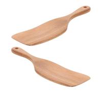 HOODANCOS Elevador de Colchón de Madera 2 Piezas Tamaño Mediano para Cambio de Sábanas y Faldones, Herramienta Ergonómica para Cama Que Protege Espalda y Manos, Accesorio Práctico para